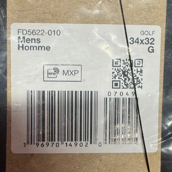 BNWT Nike Tour Repel Men's Chino Slim Golf Trousers, Black, size 34 X 32 - Picture 4 of 4